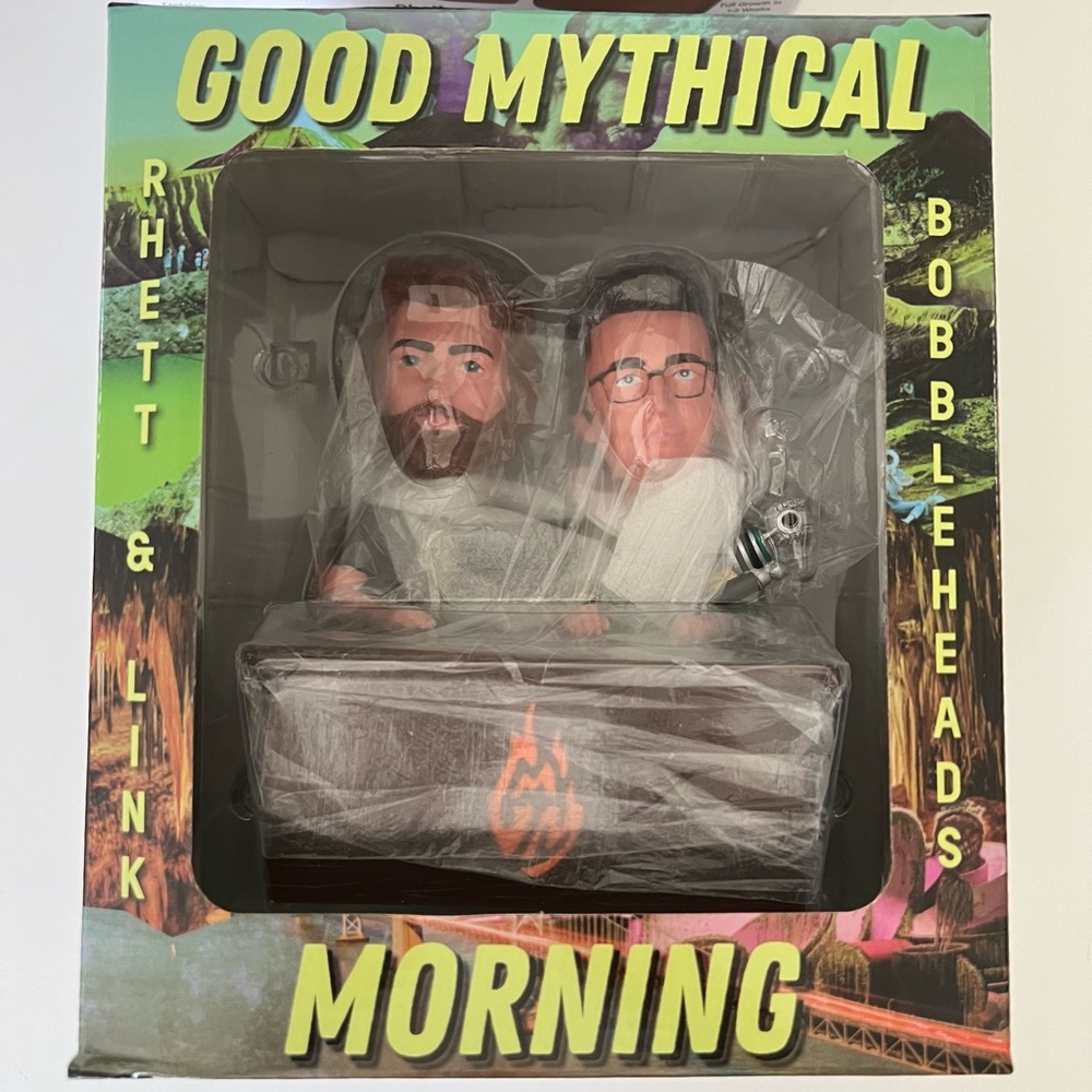 Good Mythical Morning Rhett and Link Bobblehead Set